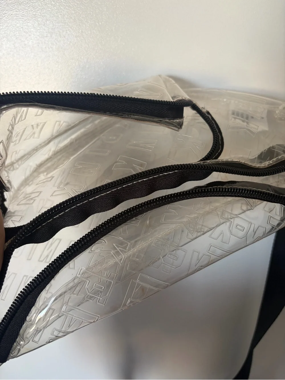 PINK Victorias Secret transparent pvc